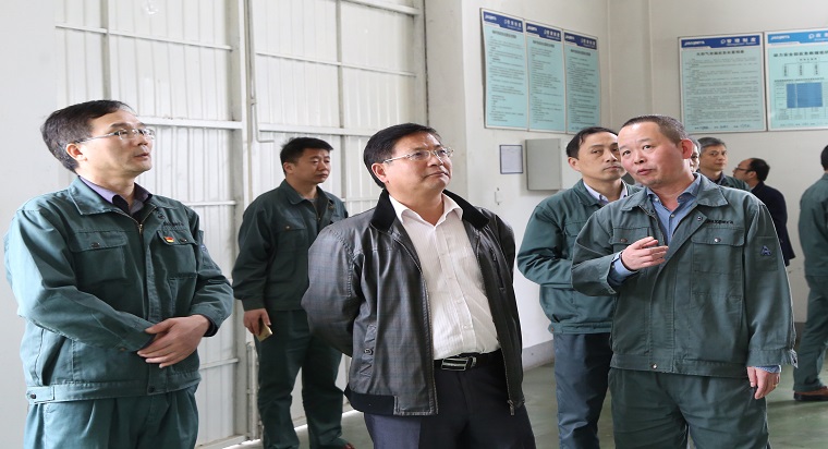 嘉實集團黃總一行來公司進行安全專項檢查